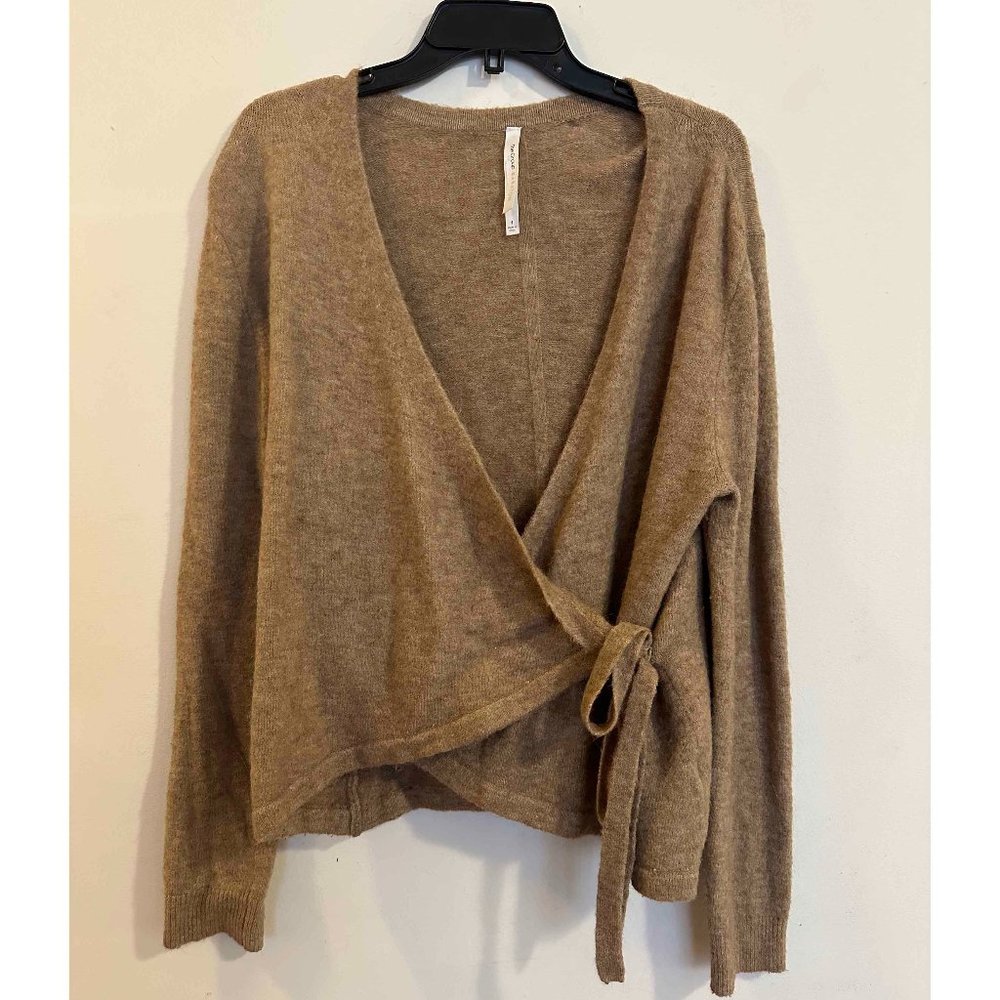 ARITZIA ALPACA WRAP SWEATER